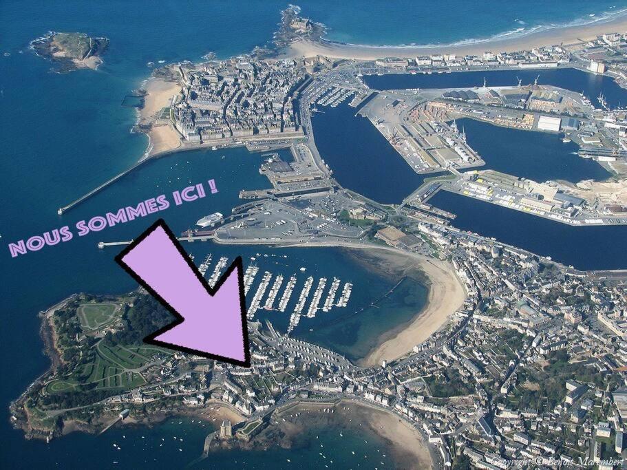 Appartement Moonrise - Plage 50M - Rue Gratuite Saint-Malo Extérieur photo