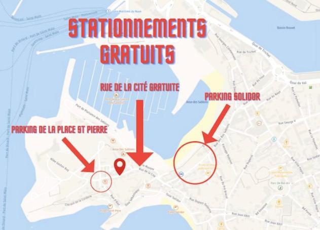 Appartement Moonrise - Plage 50M - Rue Gratuite Saint-Malo Extérieur photo